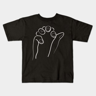 Paw in hand Kids T-Shirt